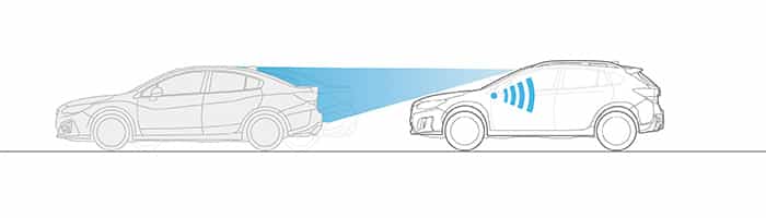 Aviso de Arranque del Vehículo Precedente -Eyesinght