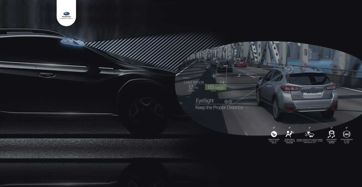 <p>EYESIGHT ASISTENTE DE CONDUCCIÓN </p>